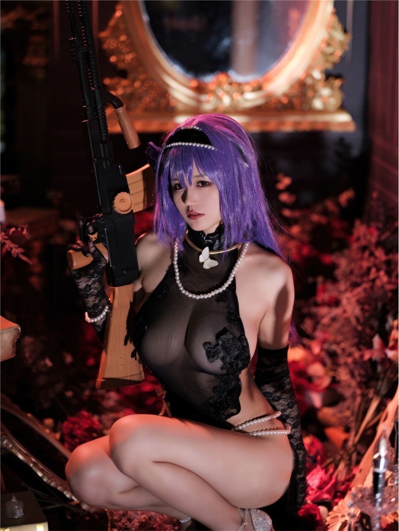 6563-小仓千代w – 少女前线 ZB26 暗蔷摇曳-绅士社